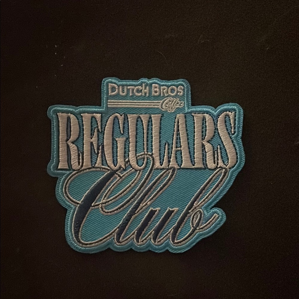 Dutch Bros Regulars Club Iron On Patch